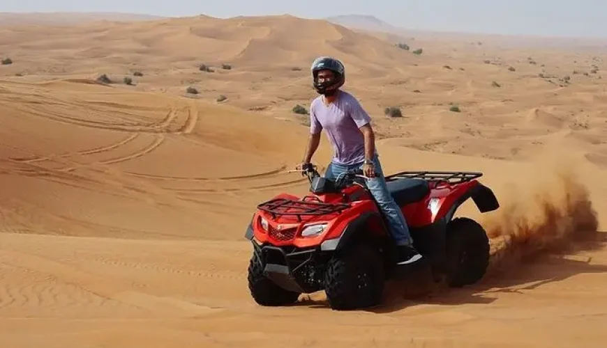 Dubai desert safari with quad