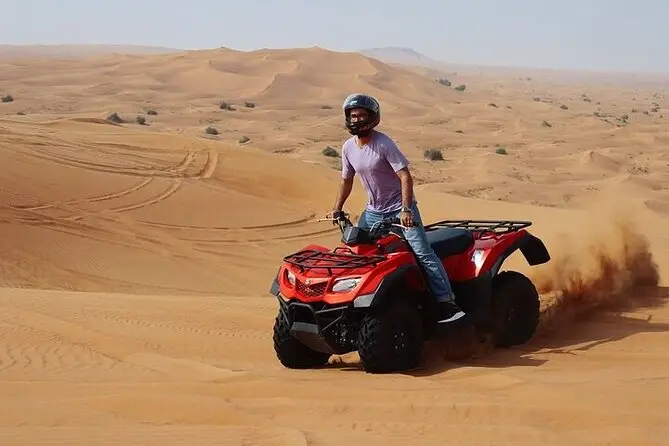 Dubai desert safari with quad