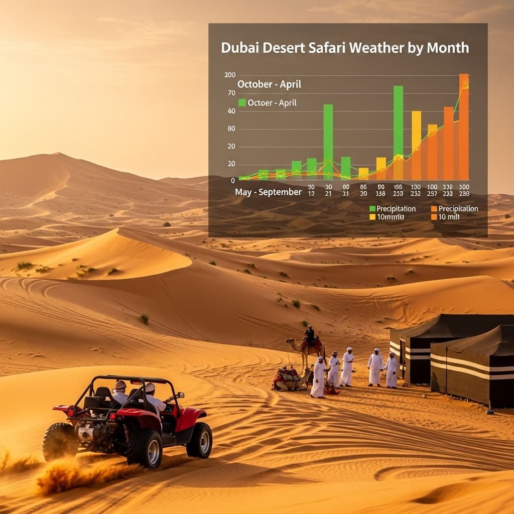 Read more about the article Desert Safari Dubai Weather 12 Months Guide to the Perfect Tour