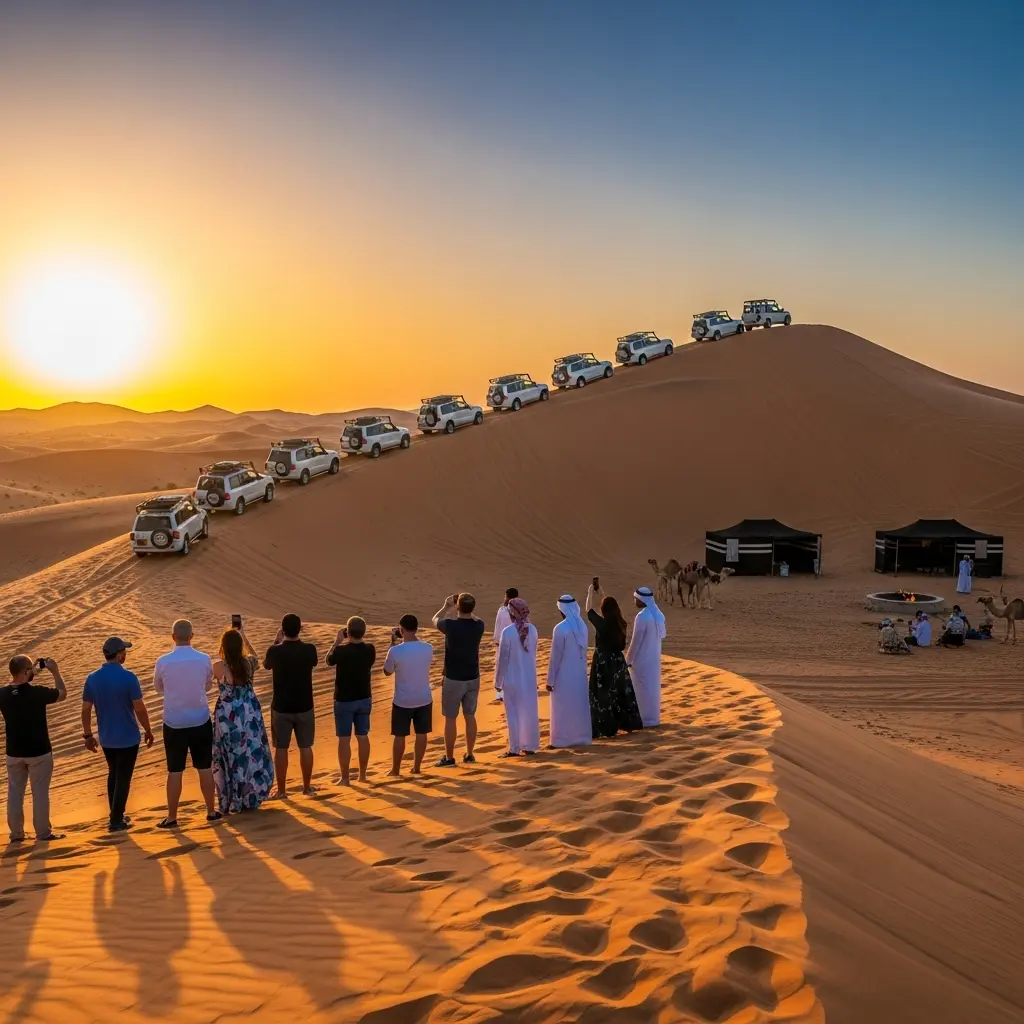 Read more about the article Benefits of Following a Desert Safari Dubai Group Booking Guide