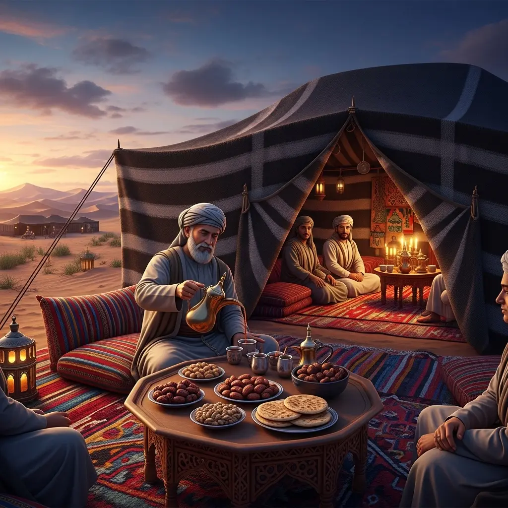 Read more about the article Desert Hospitality Traditions: The Timeless Spirit of Arabian Generosity