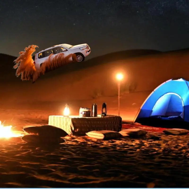 Overnight desert safari