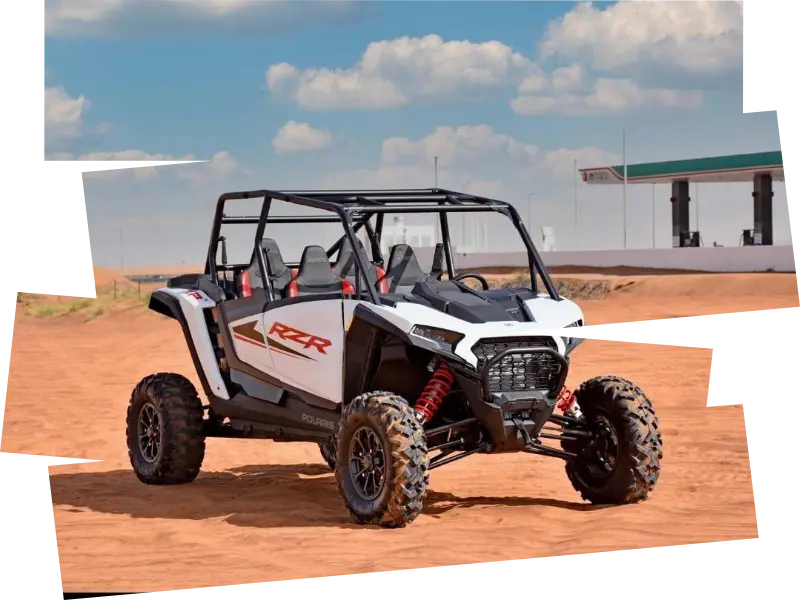 four-seater buggy ride at red dunes