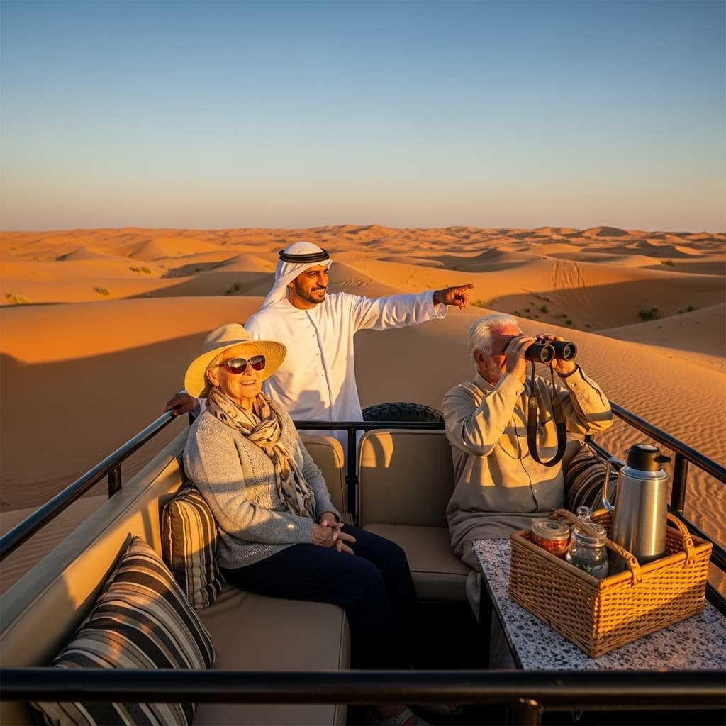 Read more about the article Senior-Friendly Desert Safari 11 Splendid Secrets for a Safe Trip